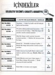 Arapça Sarf Alıştırma Kitabı