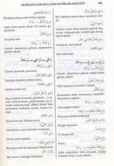 Arapça Fiiller Sözlüğü