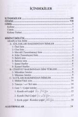 Arapça'da İsimler ve İsim Türetme