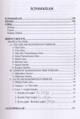 Arapça'da İsimler ve İsim Türetme