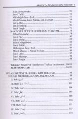 Arapça'da İsimler ve İsim Türetme