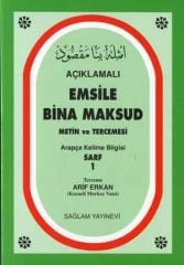 Açıklamalı Emsile Bina Maksud