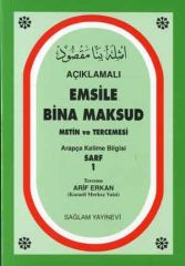 Açıklamalı Emsile Bina Maksud