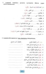 Sülasi Fiil Çekimleri Üzerine Alıştırmalar