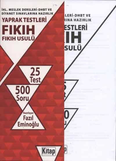 İHL-DHBT ve Diyanet Sınavlarına Hazırlık Yaprak Testleri Fıkıh