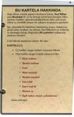 Sülasi Mücerred Fiiller Çekim Tablosu Kartelası