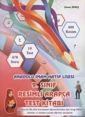 9. Sınıf Resimli Arapça Test Kitabı