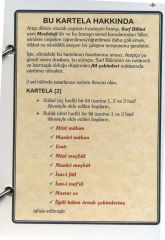 Mezid Fiiller Çekim Tablosu Kartelası