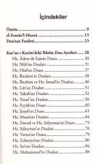 Kuran-ı Kerim'deki Bütün Dua Ayetleri