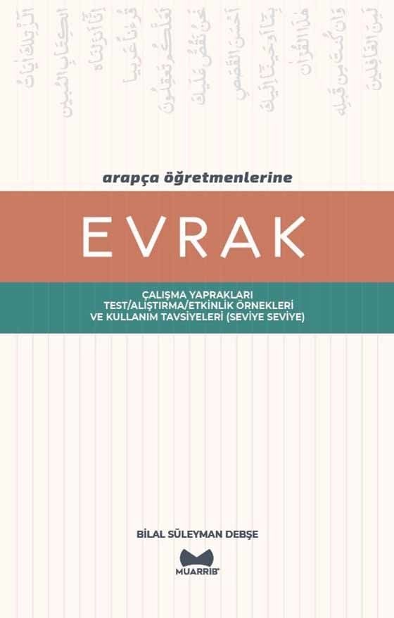 Evrak ''Arapça Örnek Çalışma Yaprakları''