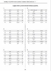 Arapça Muafiyet Sınavlarına Hazırlık Soru Bankası 1