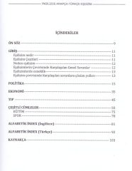 İngilizce-Arapça-Türkçe Eşdizim