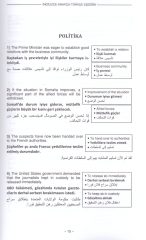 İngilizce-Arapça-Türkçe Eşdizim