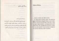 Oğluma Mektub (Arapça-Türkçe)