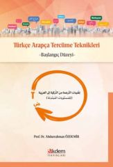 Türkçe Arapça Tercüme Teknikleri