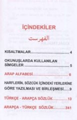 Arapça Mini Sözlük Türkçe-Arapça Arapça-Türkçe