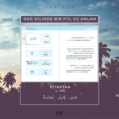 Arapçada Bir Fiil Üç Anlam