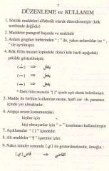 Arapça-Türkçe Alfabetik Türkçe-Arapça Sözlük