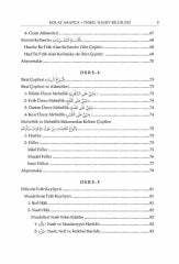 Kolay Arapça Temel Nahiv Bilgileri