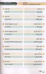 Soru Cevaplı Arapça Günlük Konuşmalar