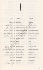 Medya Sözlüğü Arapça Türkçe İngilizce