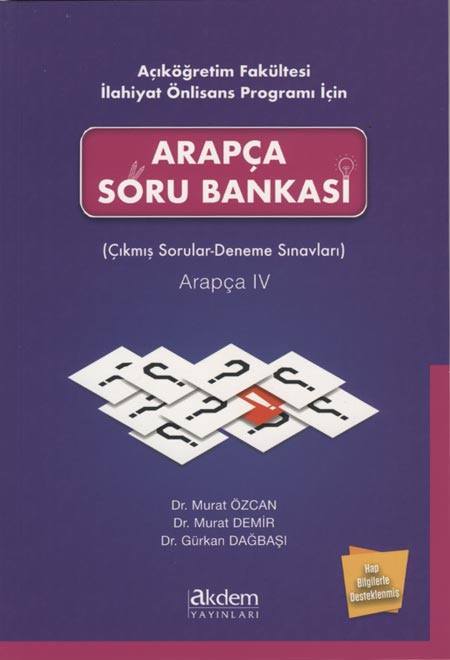 Açıköğretim için Arapça Soru Bankası 4