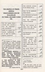 YDS YÖKDİL Arapça El Sözlüğü