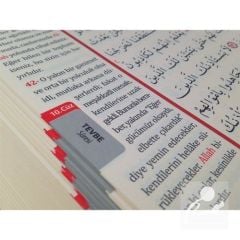 Kuran-ı Kerim ve Yüce Meali Bilgisayar Hatlı (Cami Boy)