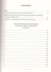 Halk Ağzındaki Bazı Kelimelerin Muhtemel Arapça Kökenleri