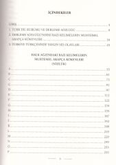 Halk Ağzındaki Bazı Kelimelerin Muhtemel Arapça Kökenleri