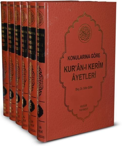 Konularına Göre Kuranı Kerim Ayetleri 6 cilt