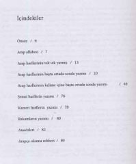 Arapça Yazma Okuma ve Çalışma Defteri