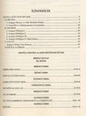 Arapça Okuma ve Eski Metinler Kitabı