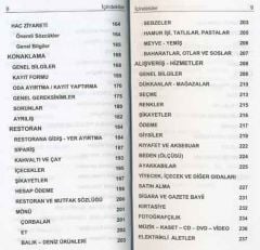 Arapça Mini Konuşma Kılavuzu Sözlük