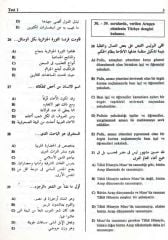 Arapça Test Kılavuzu