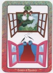 Arapça Resimli Kelime Kartları 14 Evimiz-Eşyamız