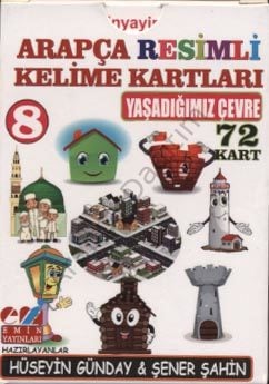 Arapça Resimli Kelime Kartları 8 Yaşadığımız Çevre
