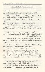 Arapça YÖKDİL ve YDS Sınavlarına Hazırlık Test Soru Örnekleri