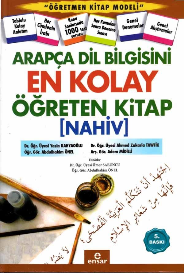 Arapça Dil Bilgisini En Kolay Öğreten Kitap Nahiv