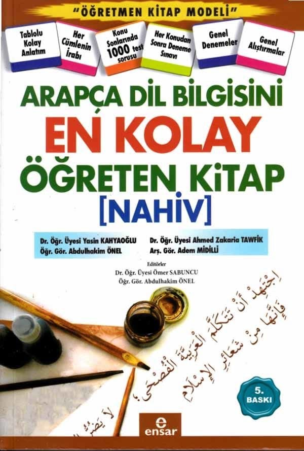 Arapça Dil Bilgisini En Kolay Öğreten Kitap Nahiv