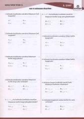 İmam Hatip Liseleri 9. Sınıf Arapça Yaprak Testler