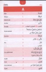 Akdem Cep Sözlük (Arapça Türkçe-Türkçe Arapça)