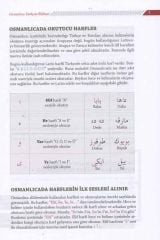 Osmanlıca Türkçesi Elifbası (Matbu Hattı)