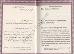 Fıkıh Risalesi (Arapça-Türkçe)