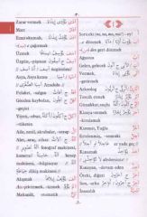 Alfabetik Arapça Türkçe - Türkçe Arapça Cep sözlüğü