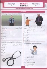 8. Sınıf Resimli Arapça Test Kitabı