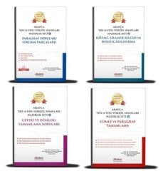 Arapça YDS-YÖKDİL-YKS Sınavları Hazırlık Seti 4 Kitap