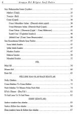 Arapça Dilbilgisi Sarf-Nahiv