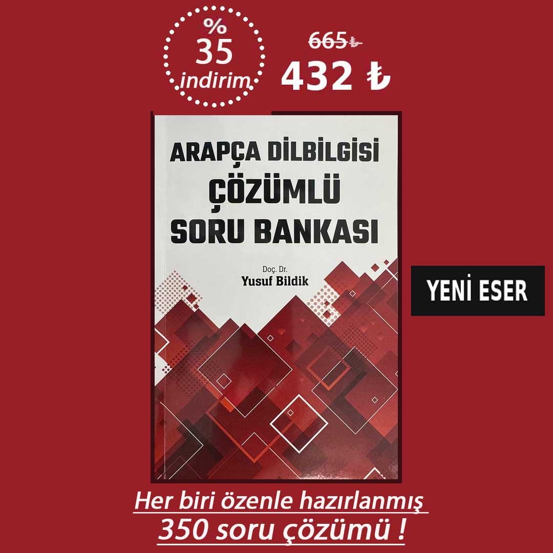 Arapça Dilbilgisi Çözümlü Soru Bankası