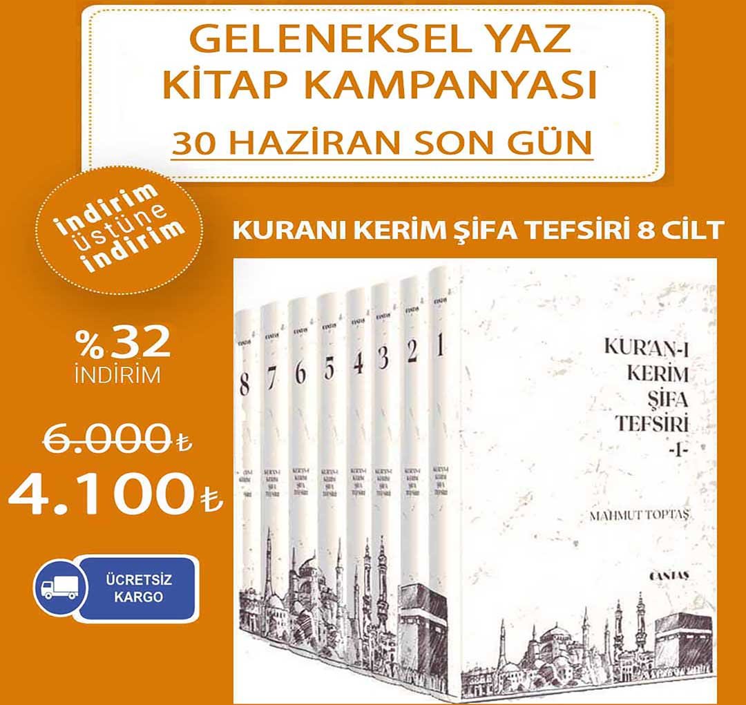 Kur'an-ı Kerim Şifa Tefsiri 8 cilt